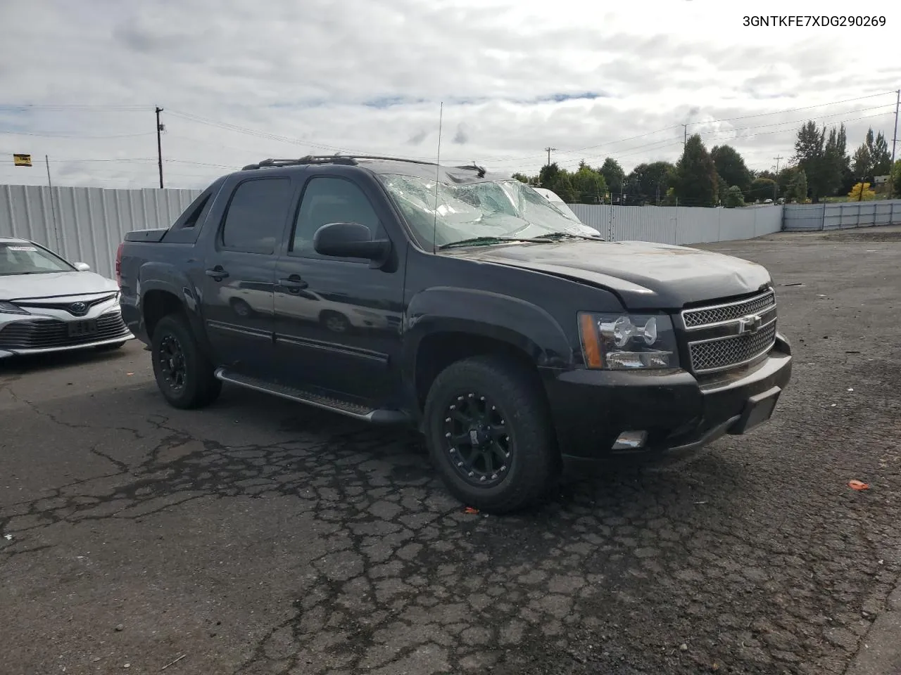 2013 Chevrolet Avalanche Lt VIN: 3GNTKFE7XDG290269 Lot: 73546894