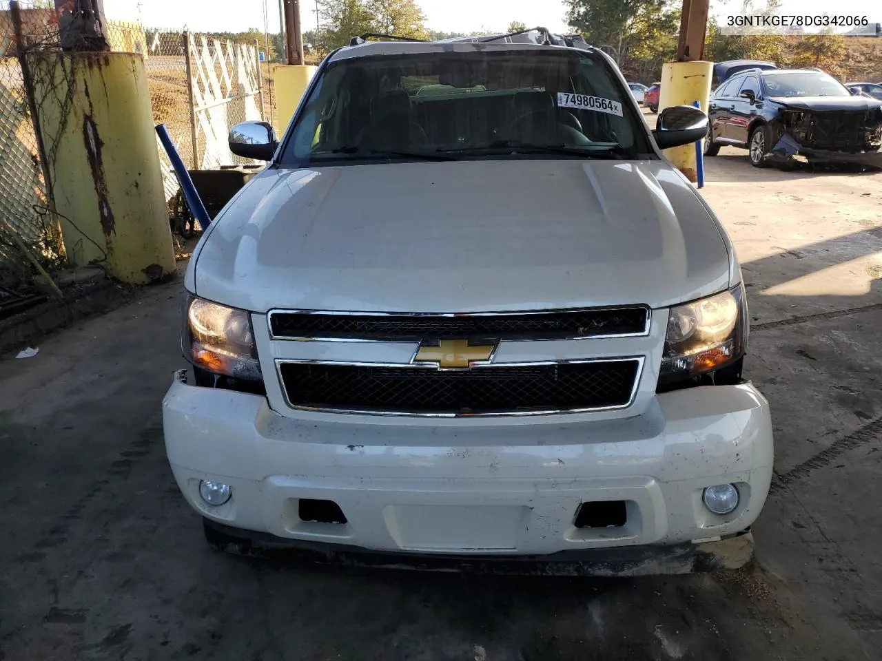 2013 Chevrolet Avalanche Ltz VIN: 3GNTKGE78DG342066 Lot: 74980564