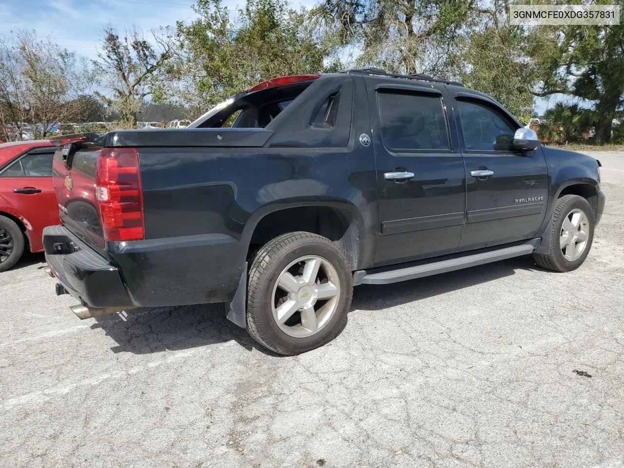 2013 Chevrolet Avalanche Lt VIN: 3GNMCFE0XDG357831 Lot: 75599524