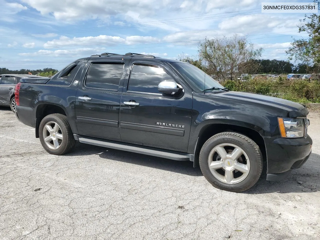 2013 Chevrolet Avalanche Lt VIN: 3GNMCFE0XDG357831 Lot: 75599524