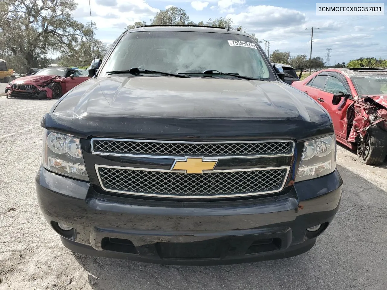 2013 Chevrolet Avalanche Lt VIN: 3GNMCFE0XDG357831 Lot: 75599524