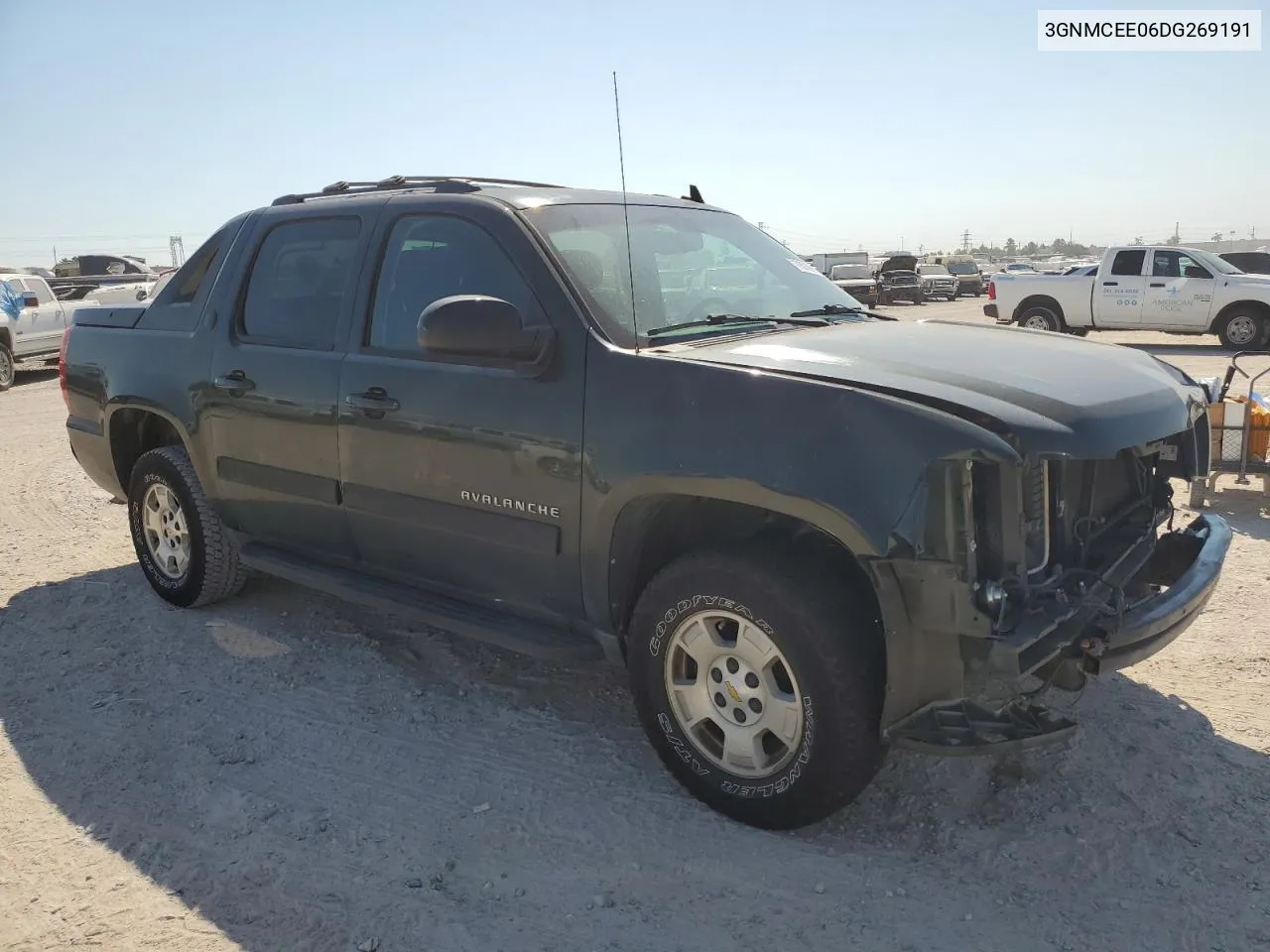 2013 Chevrolet Avalanche Ls VIN: 3GNMCEE06DG269191 Lot: 75729114