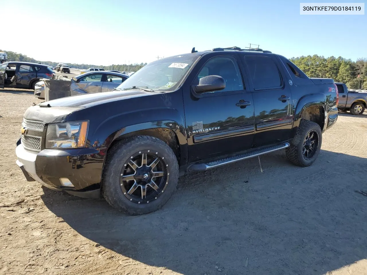 2013 Chevrolet Avalanche Lt VIN: 3GNTKFE79DG184119 Lot: 76673894