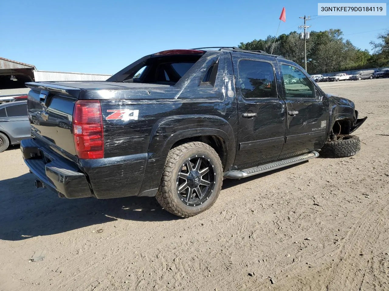 2013 Chevrolet Avalanche Lt VIN: 3GNTKFE79DG184119 Lot: 76673894