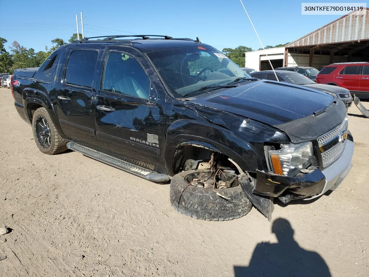 2013 Chevrolet Avalanche Lt VIN: 3GNTKFE79DG184119 Lot: 76673894