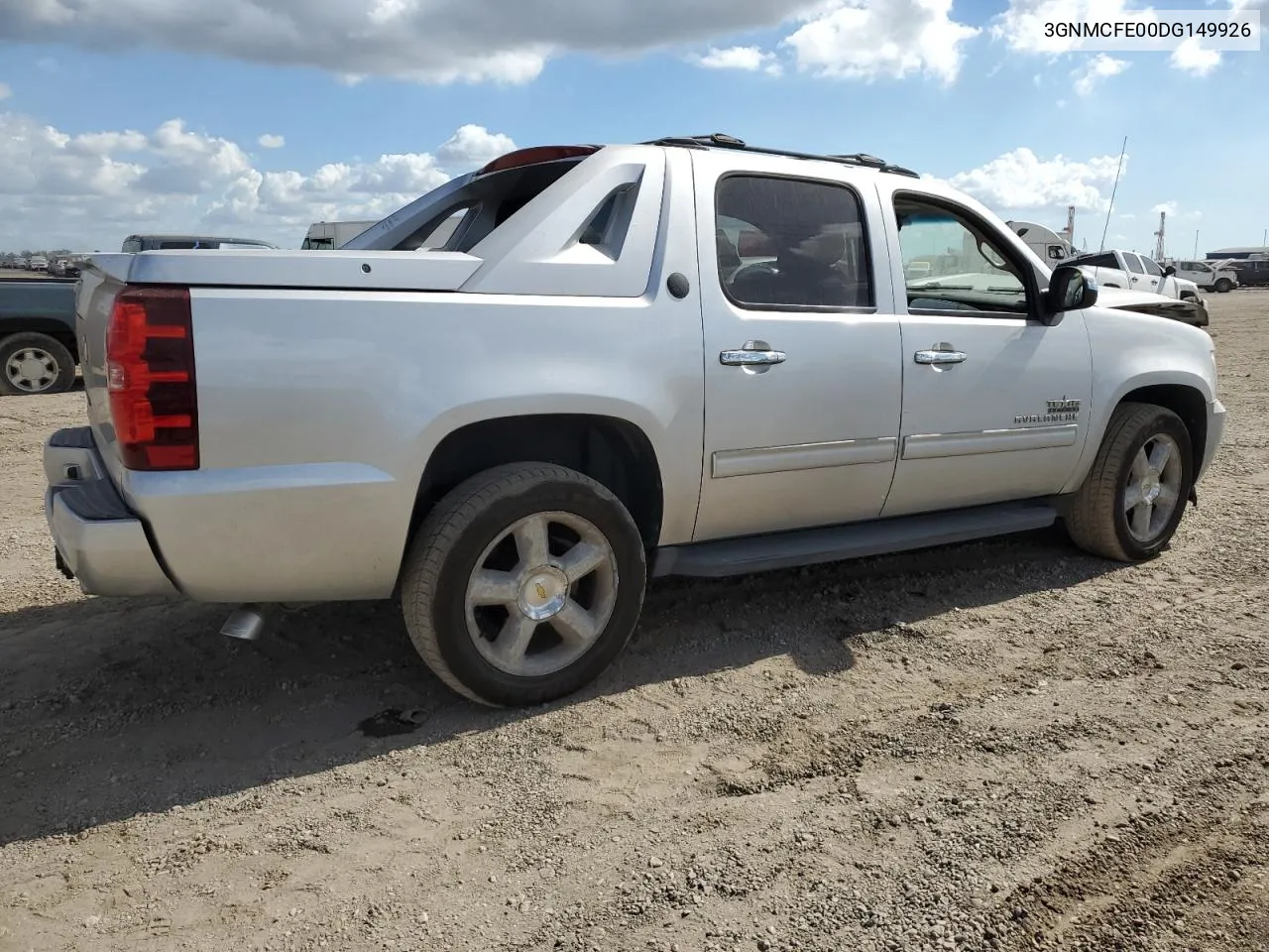 2013 Chevrolet Avalanche Lt VIN: 3GNMCFE00DG149926 Lot: 77456344