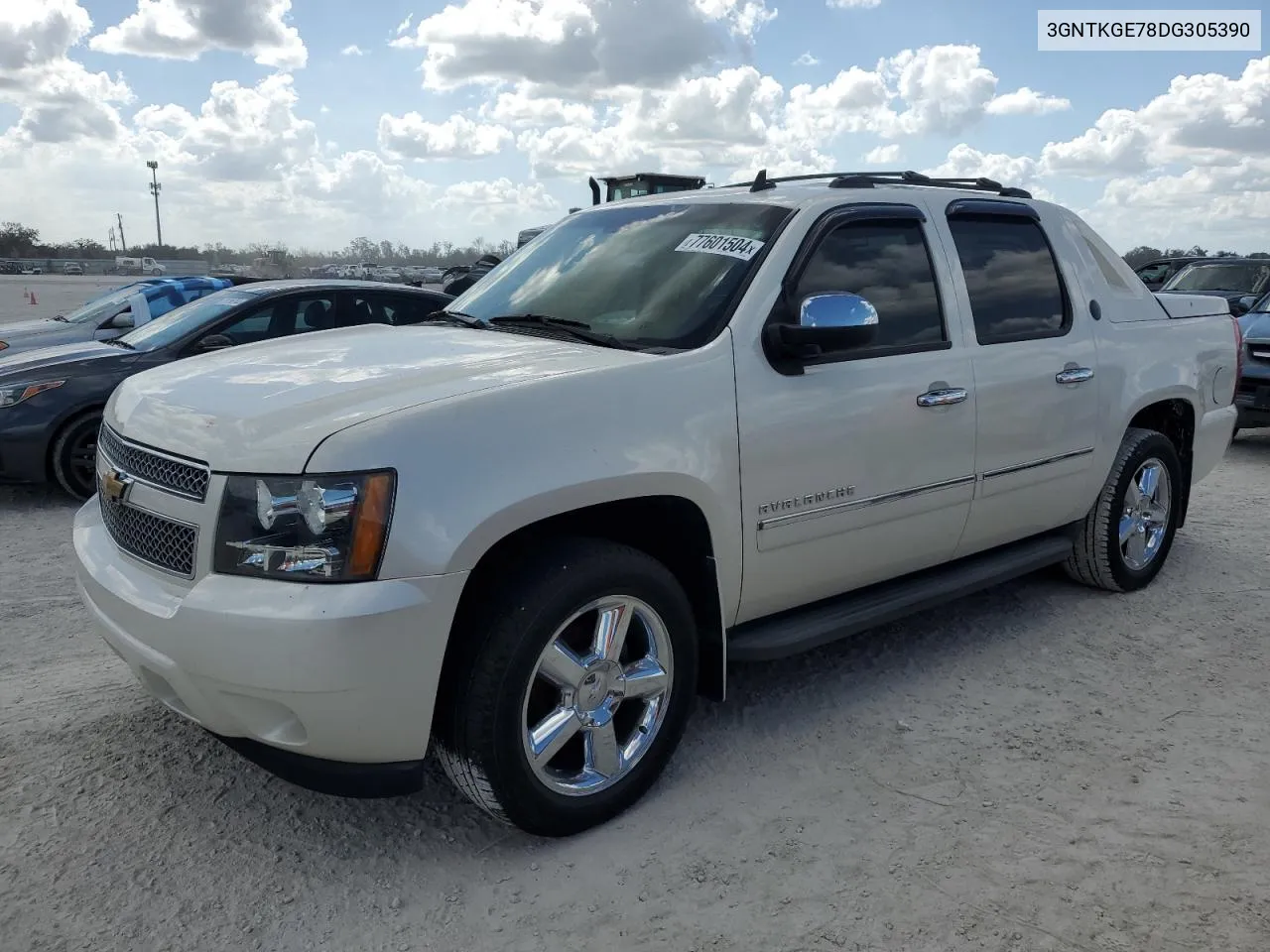 2013 Chevrolet Avalanche Ltz VIN: 3GNTKGE78DG305390 Lot: 77601504