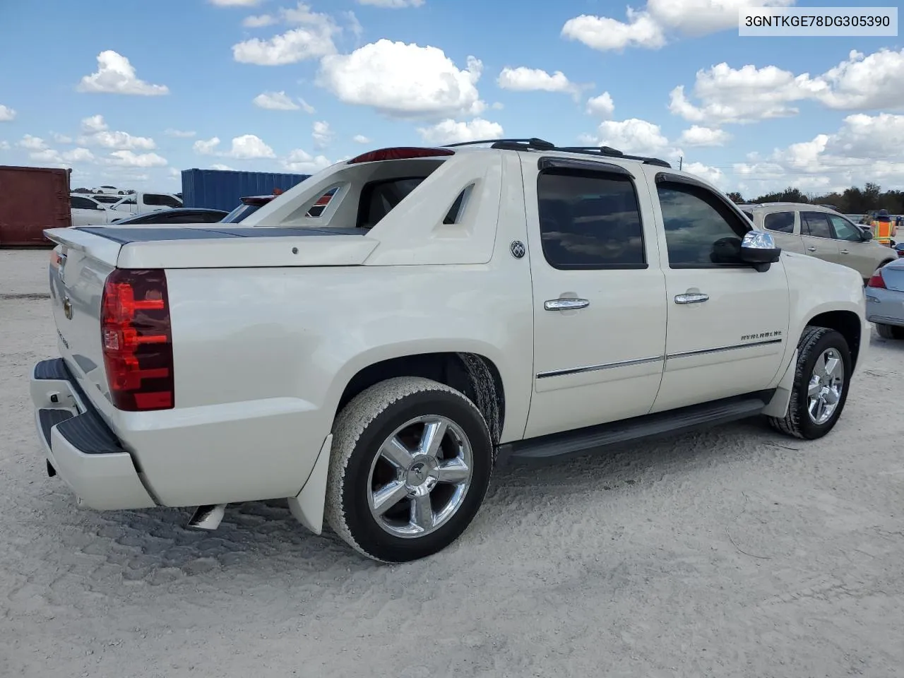 2013 Chevrolet Avalanche Ltz VIN: 3GNTKGE78DG305390 Lot: 77601504