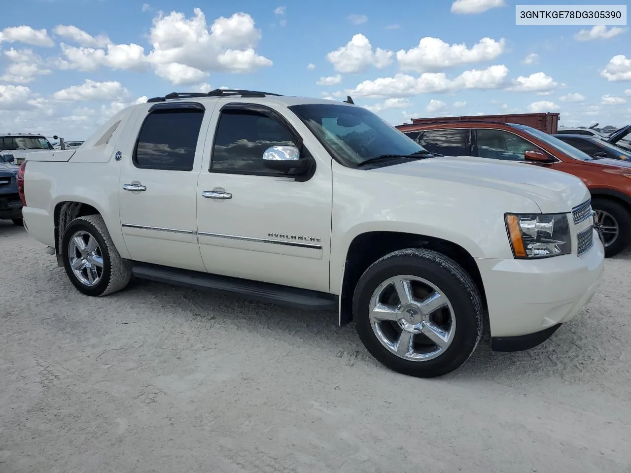 2013 Chevrolet Avalanche Ltz VIN: 3GNTKGE78DG305390 Lot: 77601504