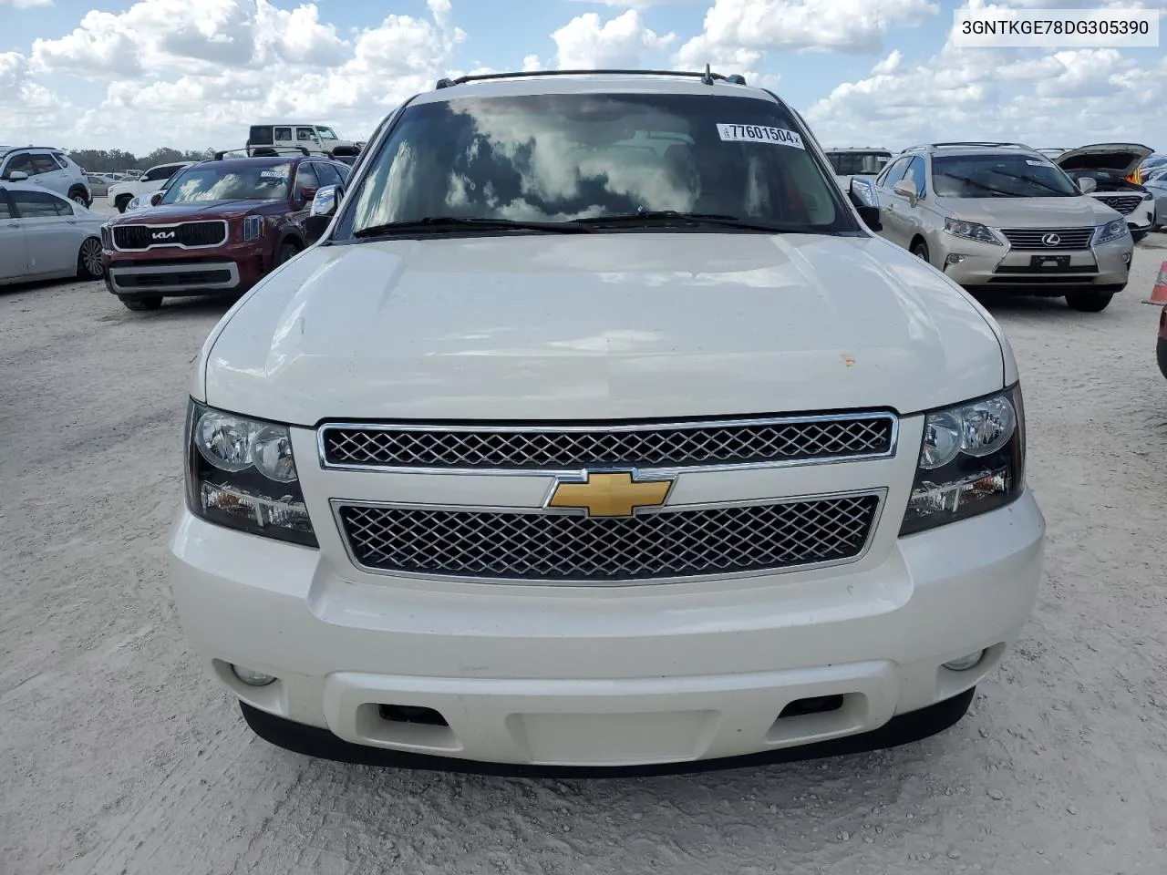 2013 Chevrolet Avalanche Ltz VIN: 3GNTKGE78DG305390 Lot: 77601504