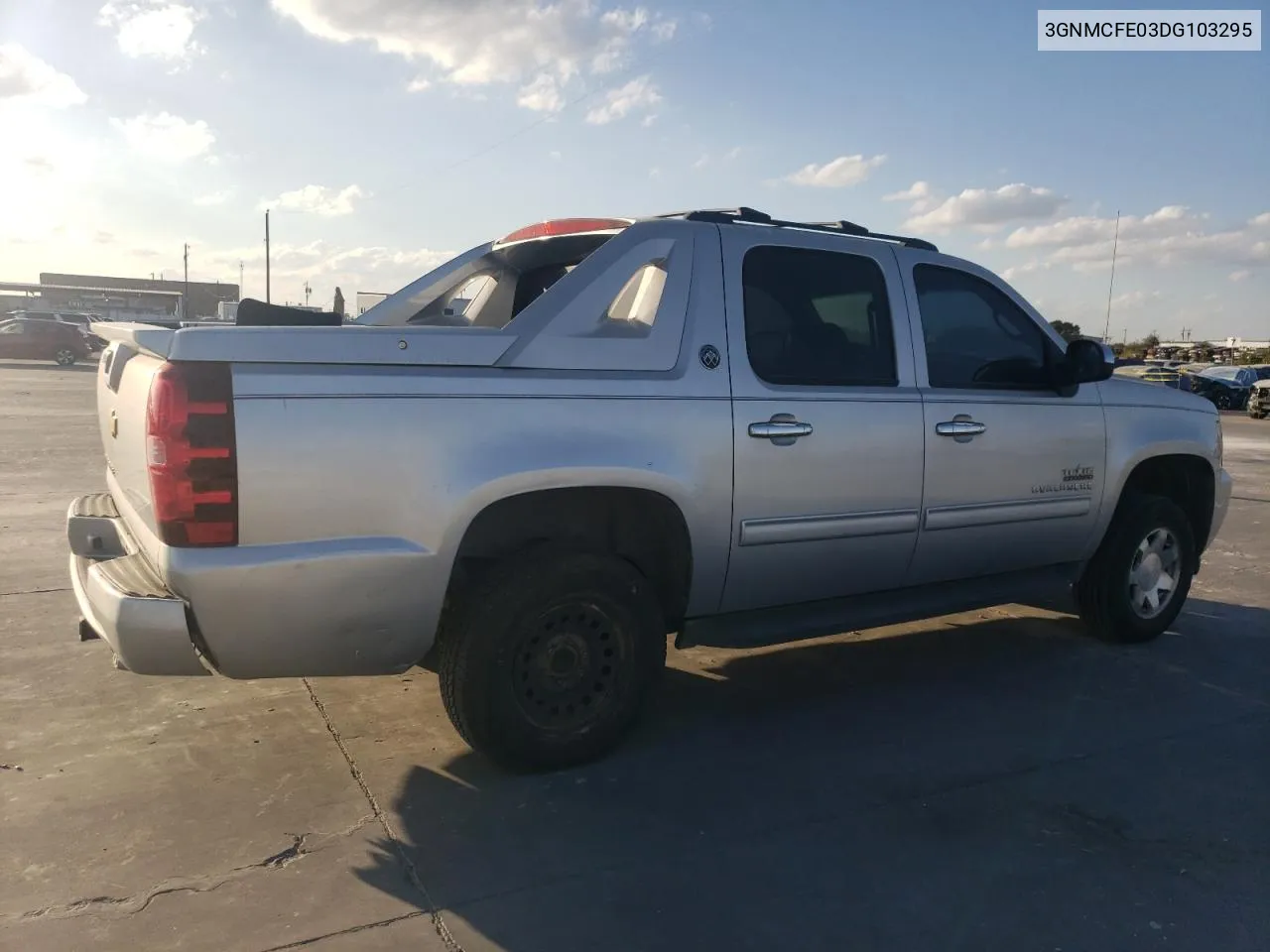 2013 Chevrolet Avalanche Lt VIN: 3GNMCFE03DG103295 Lot: 78496704