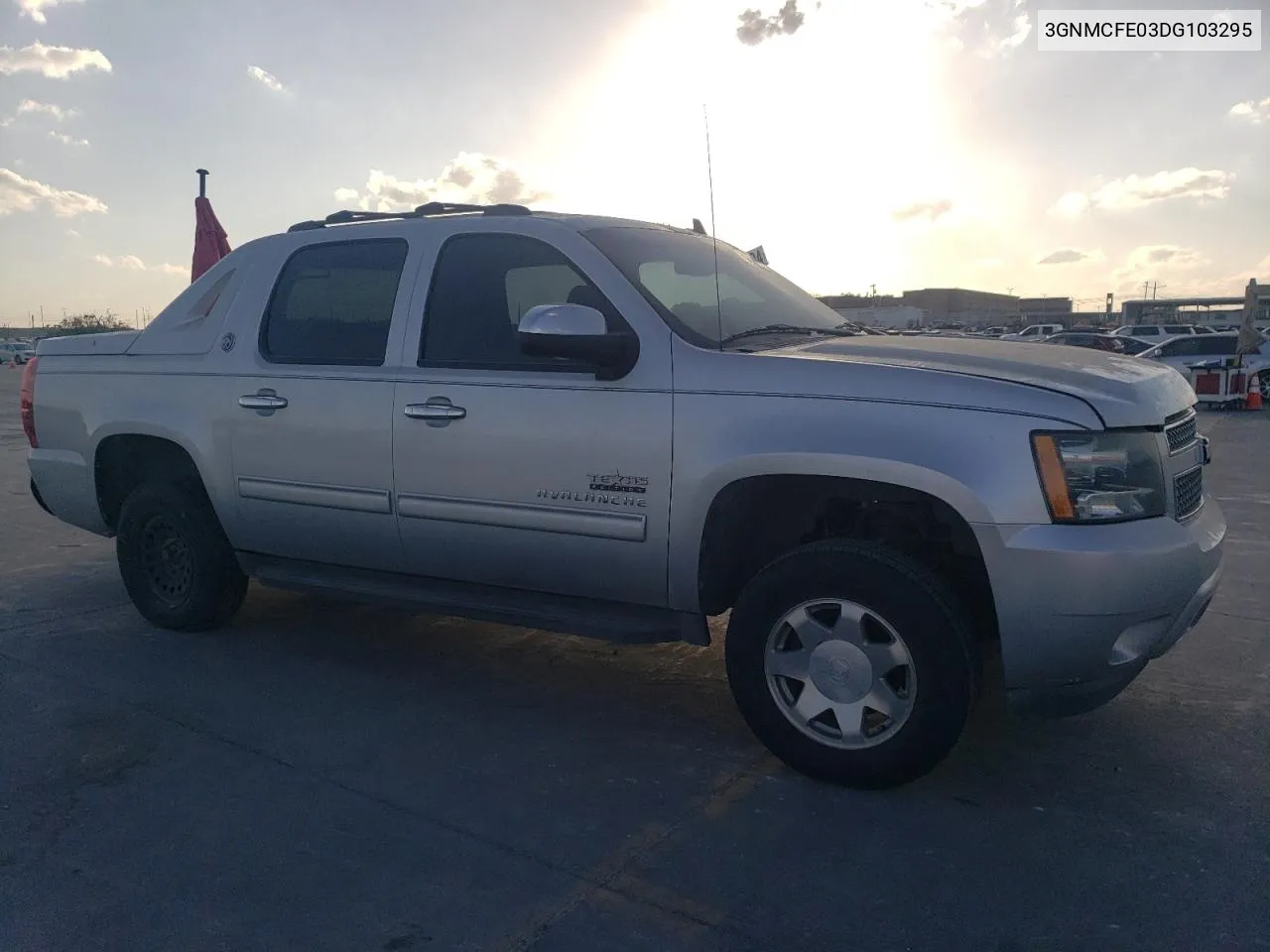 2013 Chevrolet Avalanche Lt VIN: 3GNMCFE03DG103295 Lot: 78496704