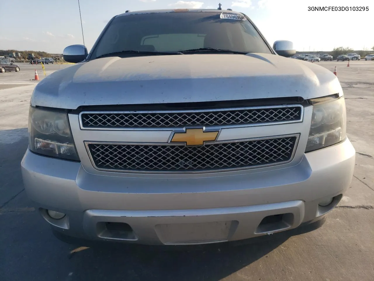 2013 Chevrolet Avalanche Lt VIN: 3GNMCFE03DG103295 Lot: 78496704