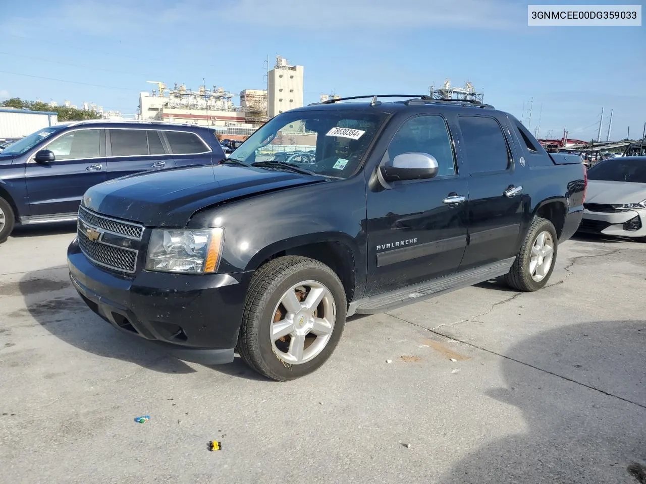 2013 Chevrolet Avalanche Ls VIN: 3GNMCEE00DG359033 Lot: 78630384