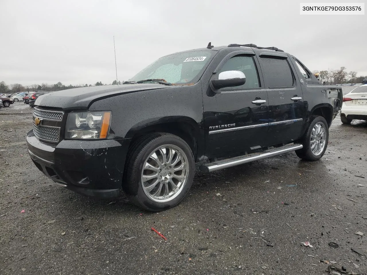 2013 Chevrolet Avalanche Ltz VIN: 3GNTKGE79DG353576 Lot: 81064524