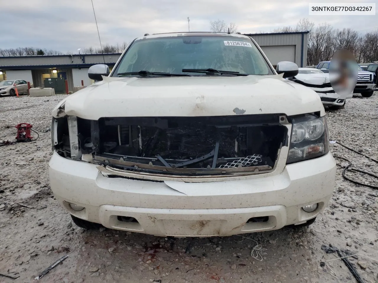 2013 Chevrolet Avalanche Ltz VIN: 3GNTKGE77DG342267 Lot: 81256704