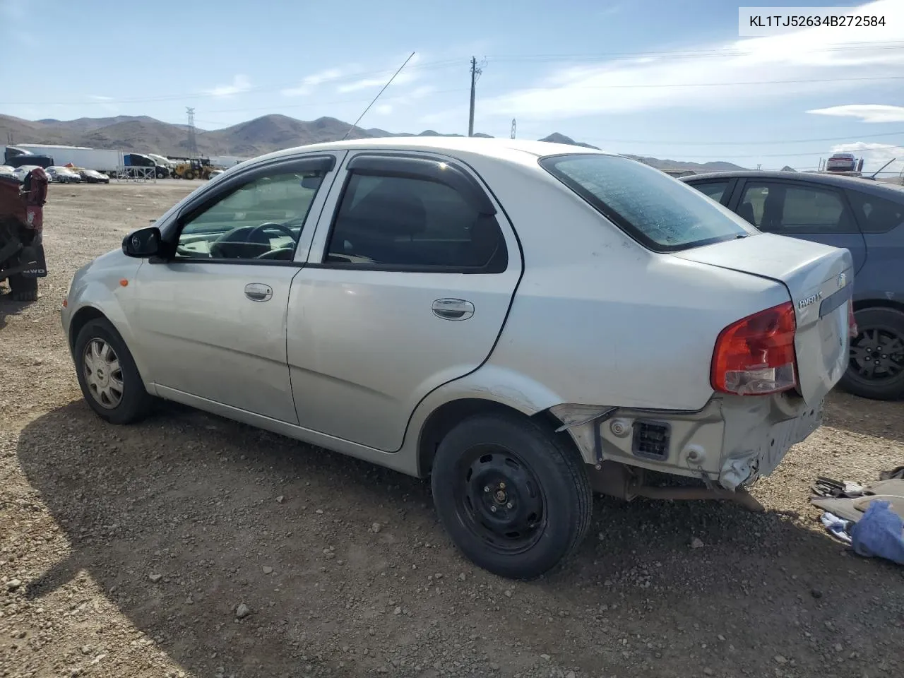 2004 Chevrolet Aveo Ls VIN: KL1TJ52634B272584 Lot: 46669974