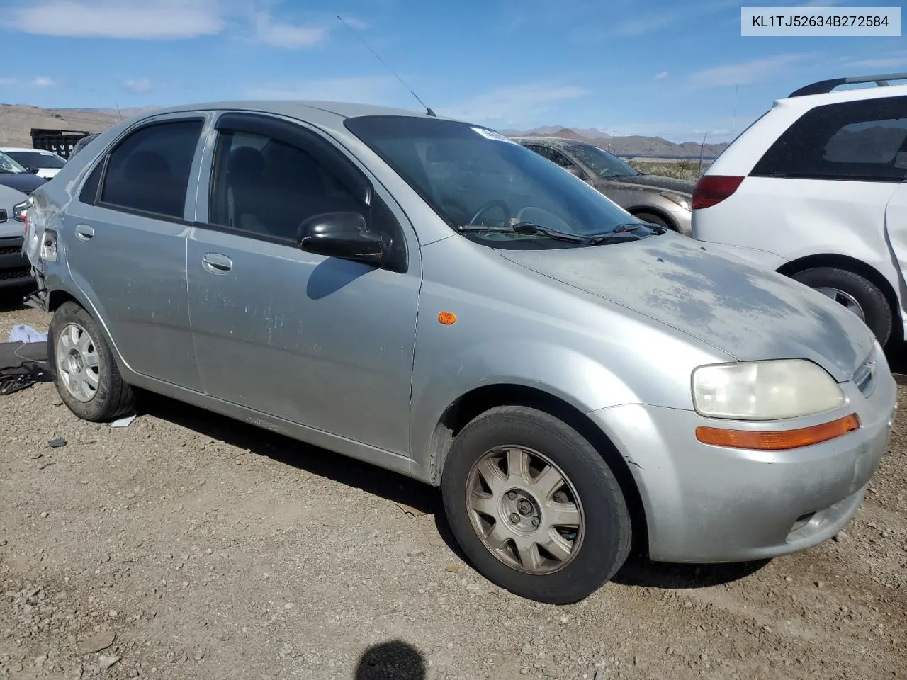 2004 Chevrolet Aveo Ls VIN: KL1TJ52634B272584 Lot: 46669974