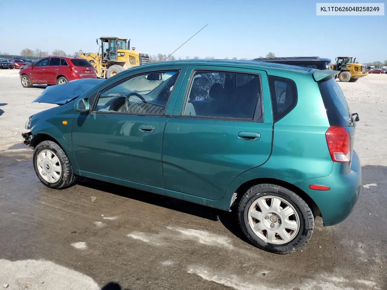 2004 Chevrolet Aveo VIN: KL1TD62604B258249 Lot: 47009464