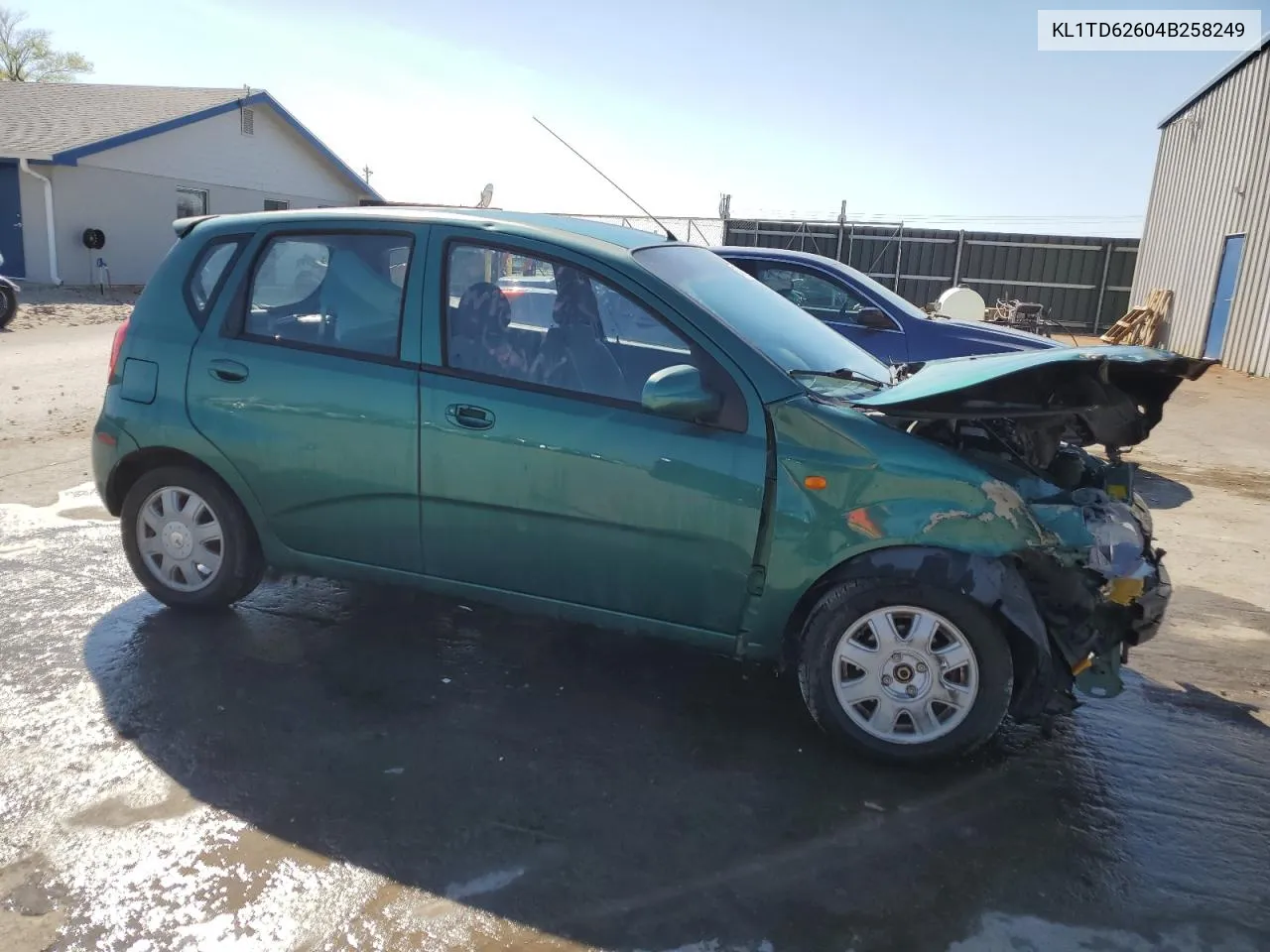 2004 Chevrolet Aveo VIN: KL1TD62604B258249 Lot: 47009464