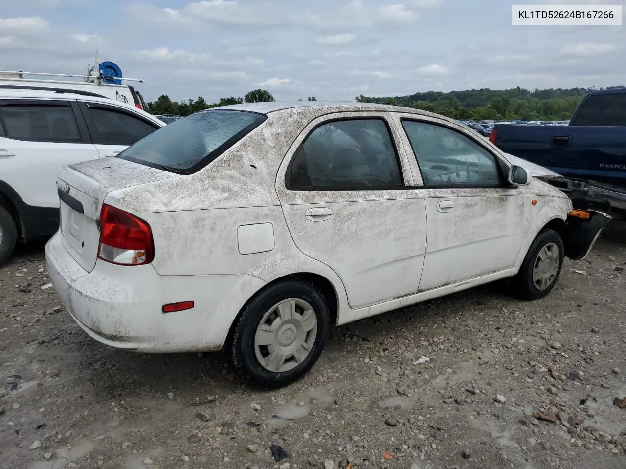 2004 Chevrolet Aveo VIN: KL1TD52624B167266 Lot: 66503644