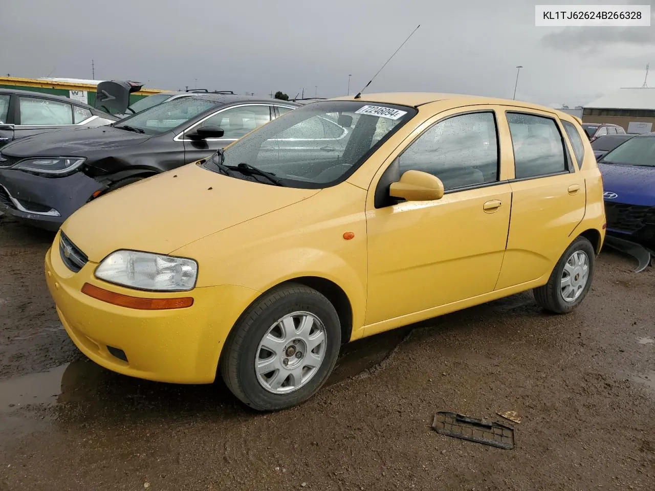 KL1TJ62624B266328 2004 Chevrolet Aveo Ls