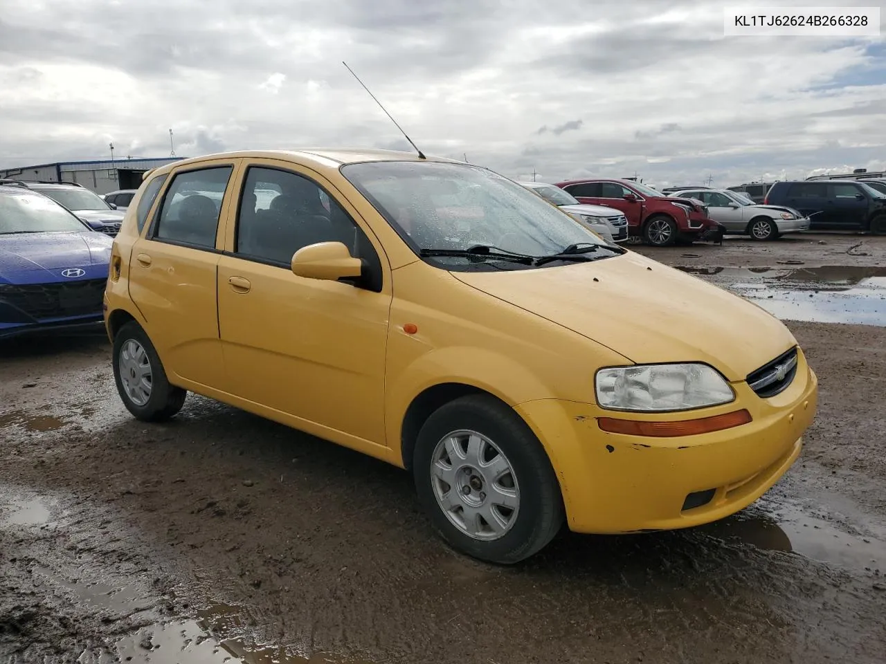 2004 Chevrolet Aveo Ls VIN: KL1TJ62624B266328 Lot: 72246094