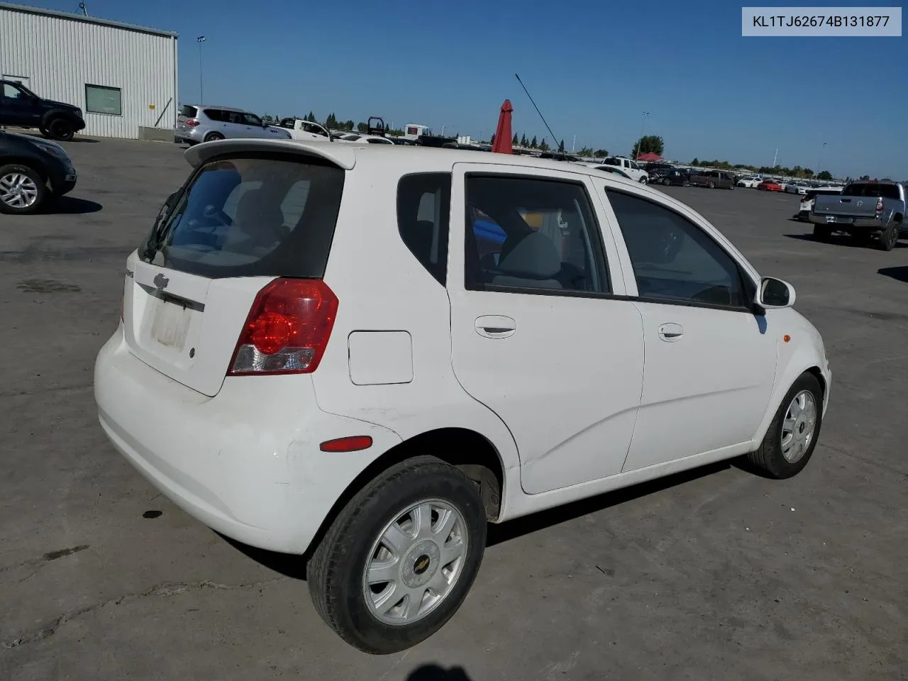 2004 Chevrolet Aveo Ls VIN: KL1TJ62674B131877 Lot: 72585204