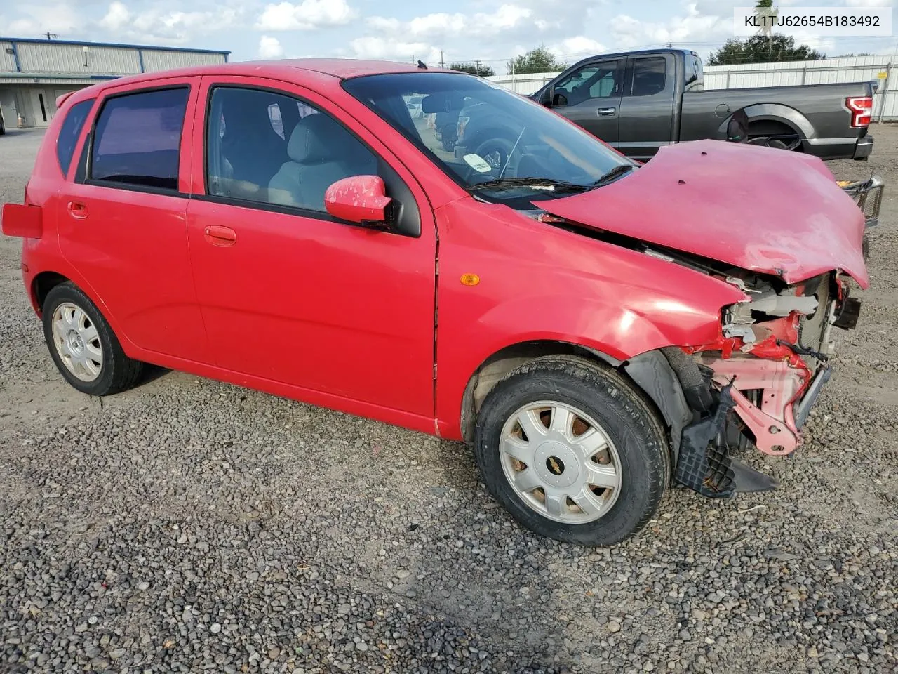 2004 Chevrolet Aveo Ls VIN: KL1TJ62654B183492 Lot: 78705514