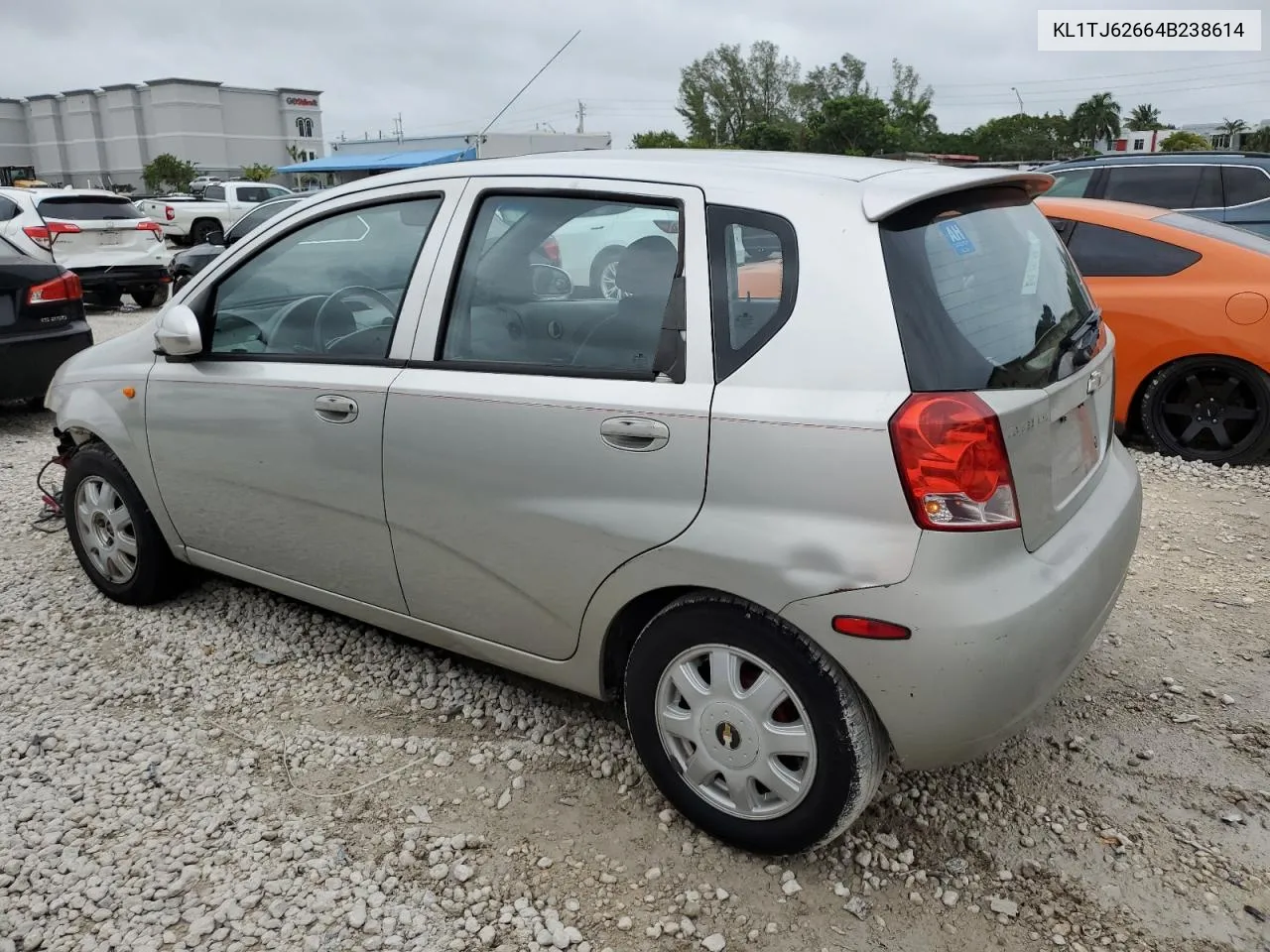 2004 Chevrolet Aveo Ls VIN: KL1TJ62664B238614 Lot: 79637424