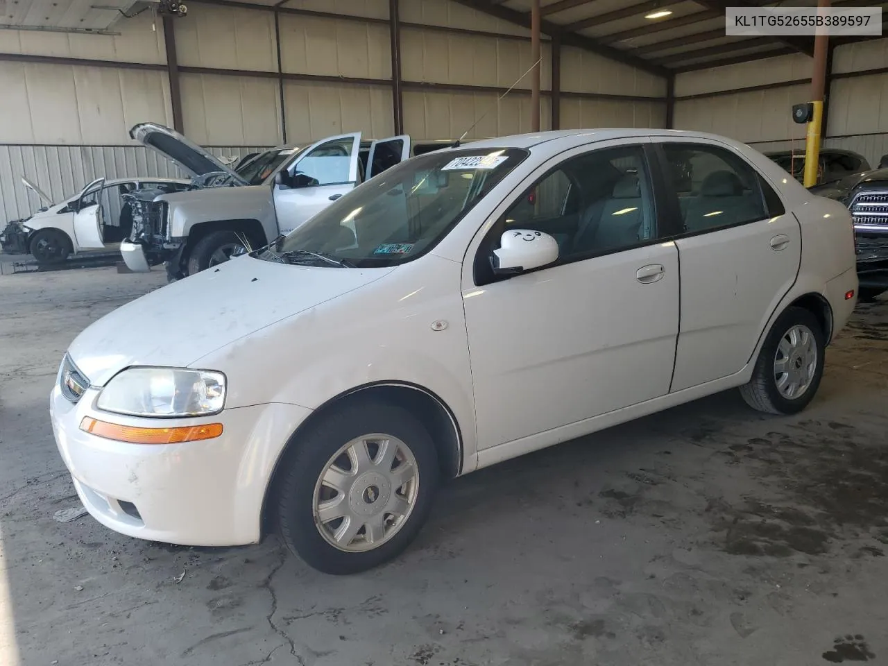 KL1TG52655B389597 2005 Chevrolet Aveo Lt