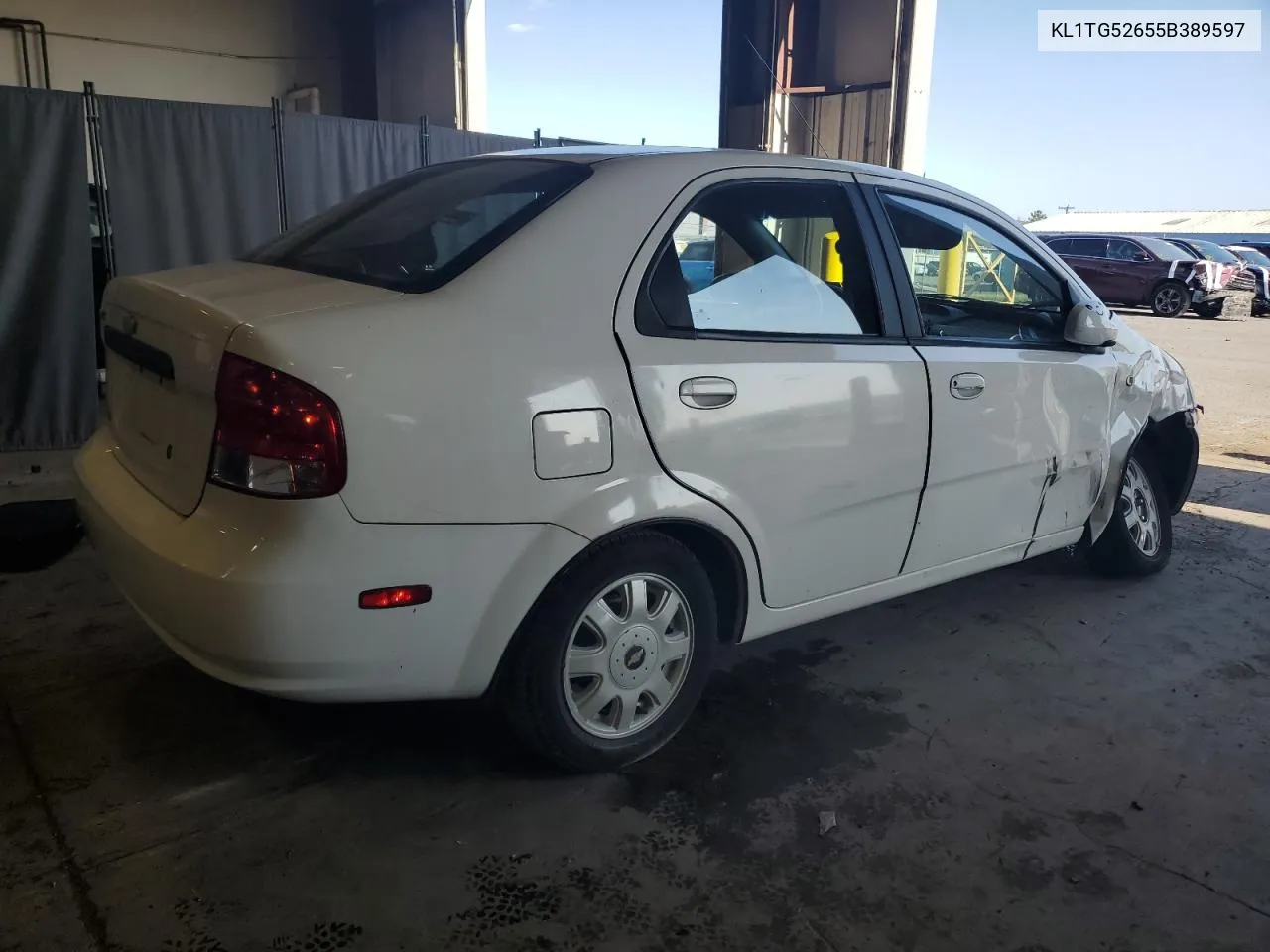 2005 Chevrolet Aveo Lt VIN: KL1TG52655B389597 Lot: 70422544