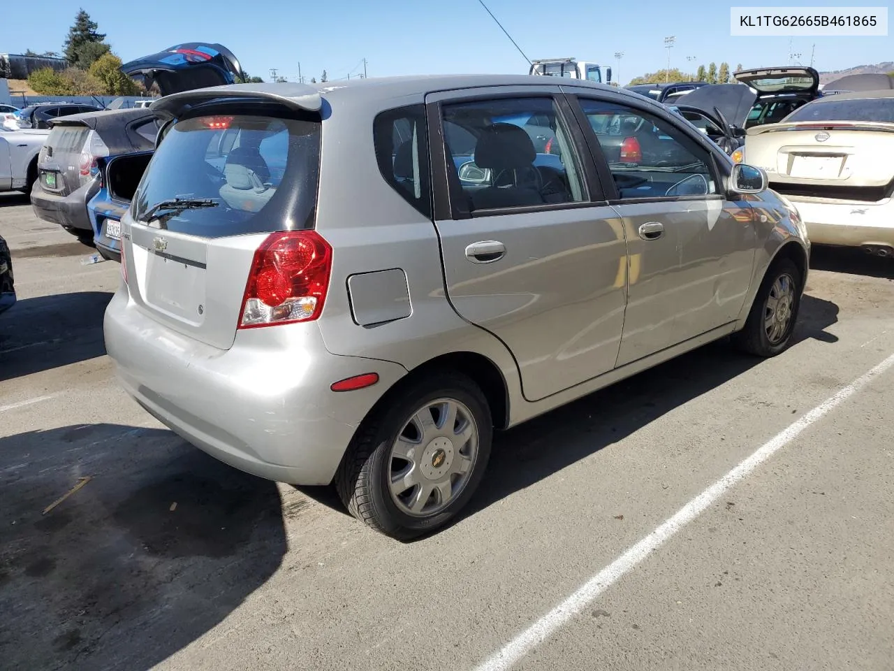 KL1TG62665B461865 2005 Chevrolet Aveo Lt