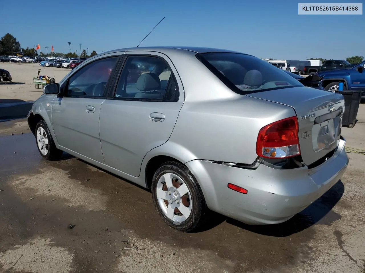 2005 Chevrolet Aveo Base VIN: KL1TD52615B414388 Lot: 72605554