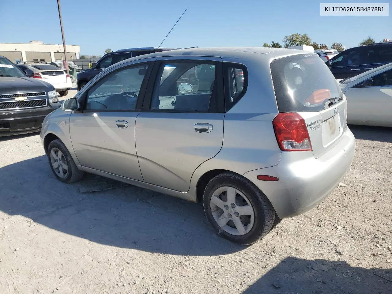 2005 Chevrolet Aveo Base VIN: KL1TD62615B487881 Lot: 75677984