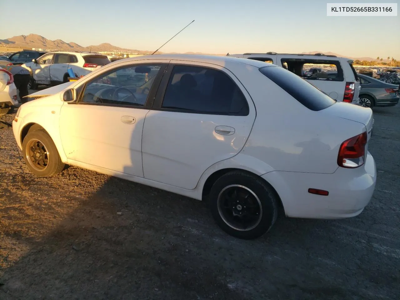 2005 Chevrolet Aveo Base VIN: KL1TD52665B331166 Lot: 79510054