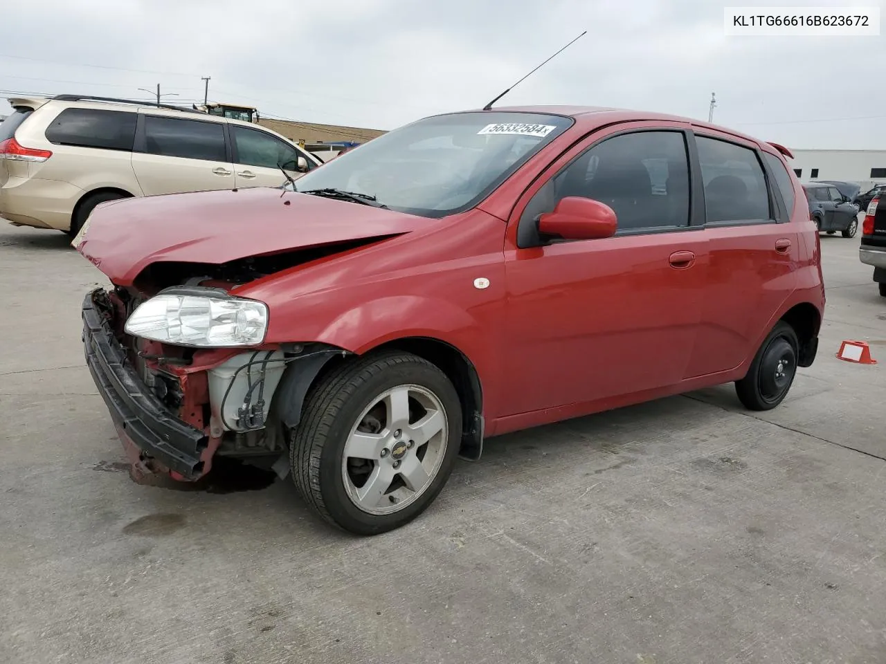 KL1TG66616B623672 2006 Chevrolet Aveo Lt