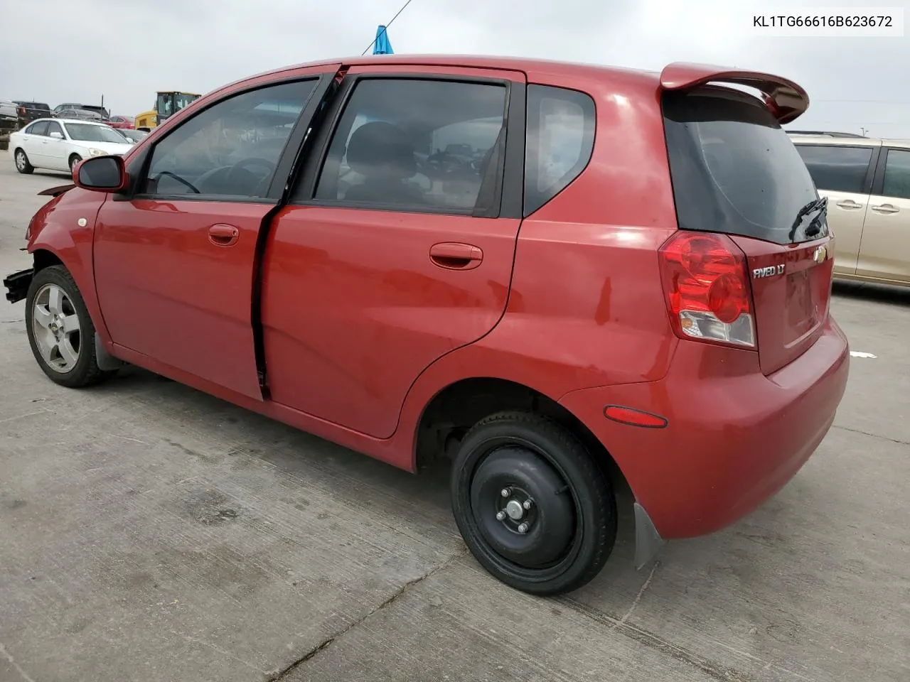 2006 Chevrolet Aveo Lt VIN: KL1TG66616B623672 Lot: 56332584