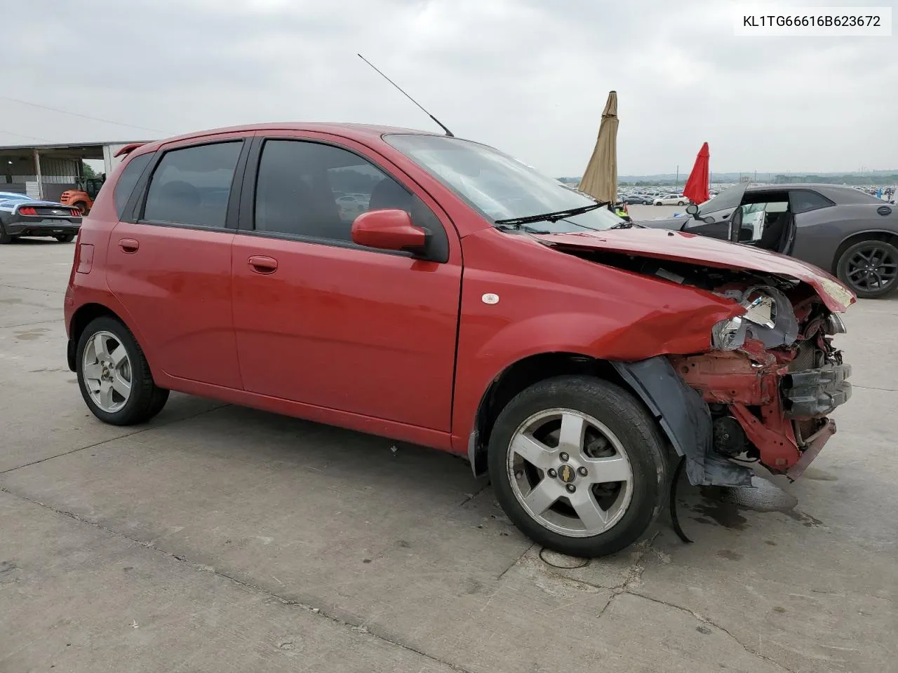 KL1TG66616B623672 2006 Chevrolet Aveo Lt