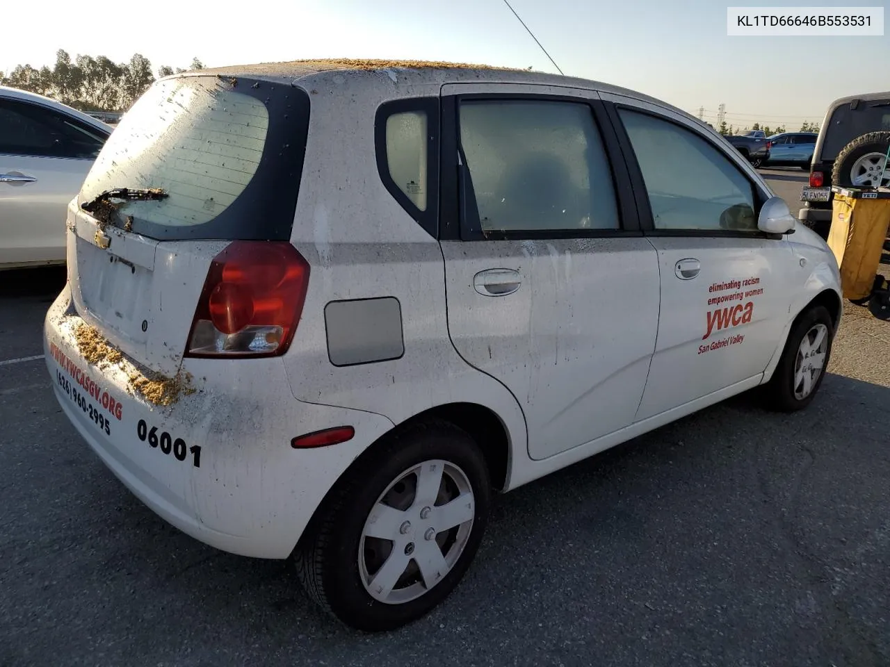 KL1TD66646B553531 2006 Chevrolet Aveo Base