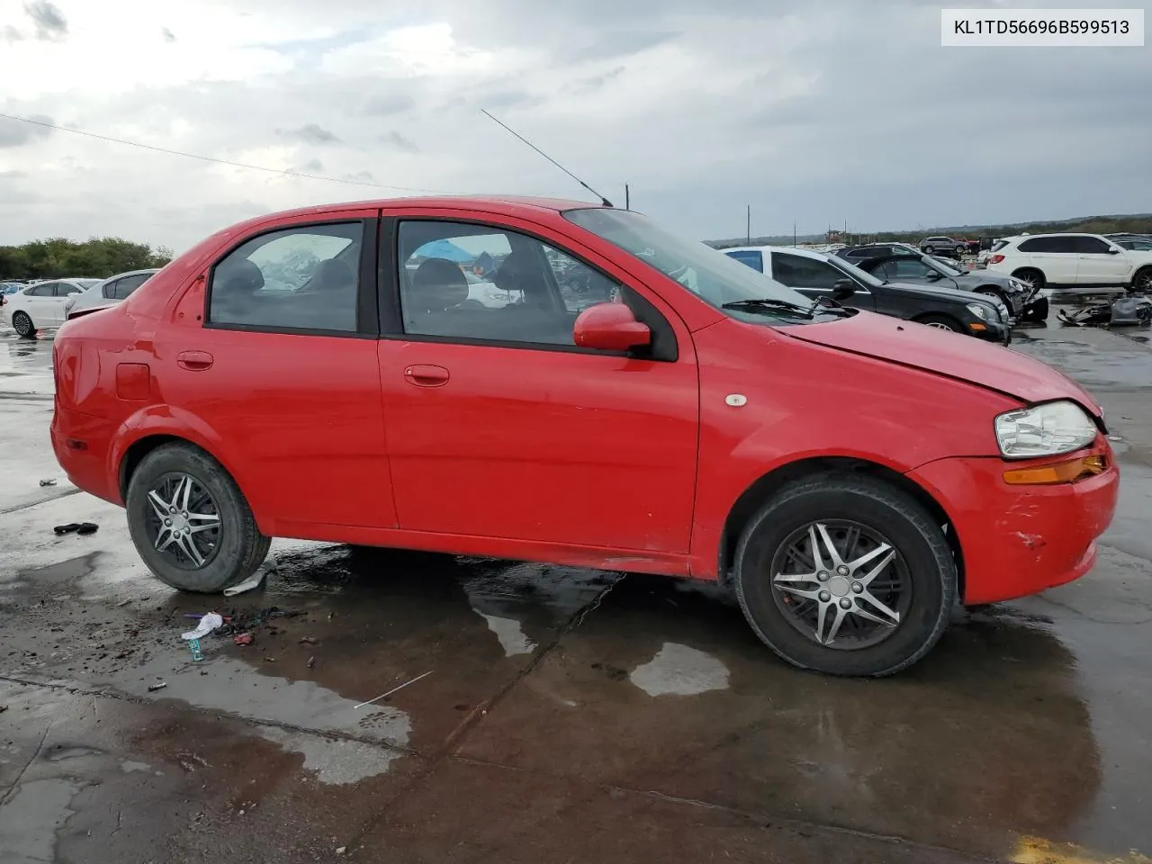 2006 Chevrolet Aveo Base VIN: KL1TD56696B599513 Lot: 77619944