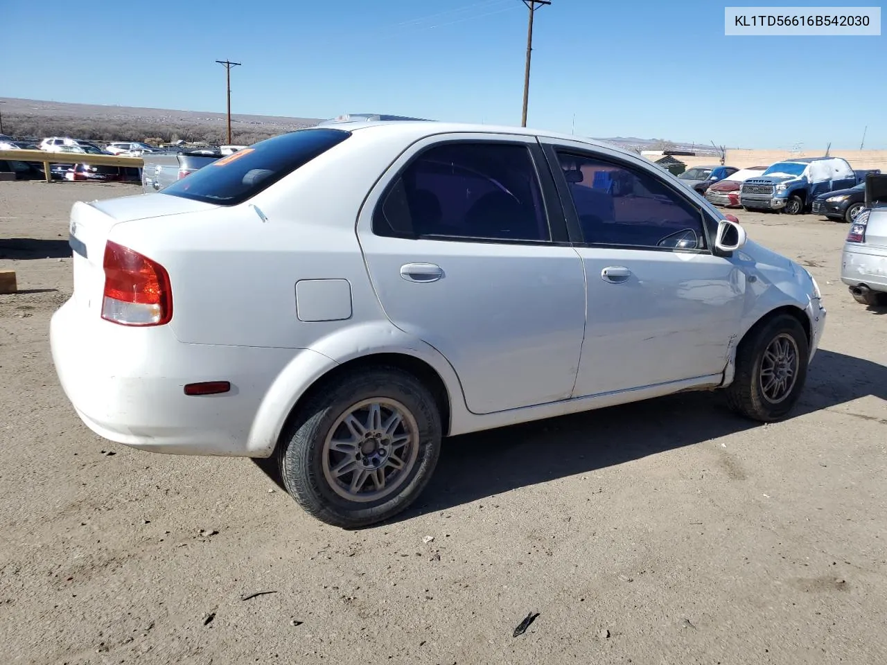 KL1TD56616B542030 2006 Chevrolet Aveo Base