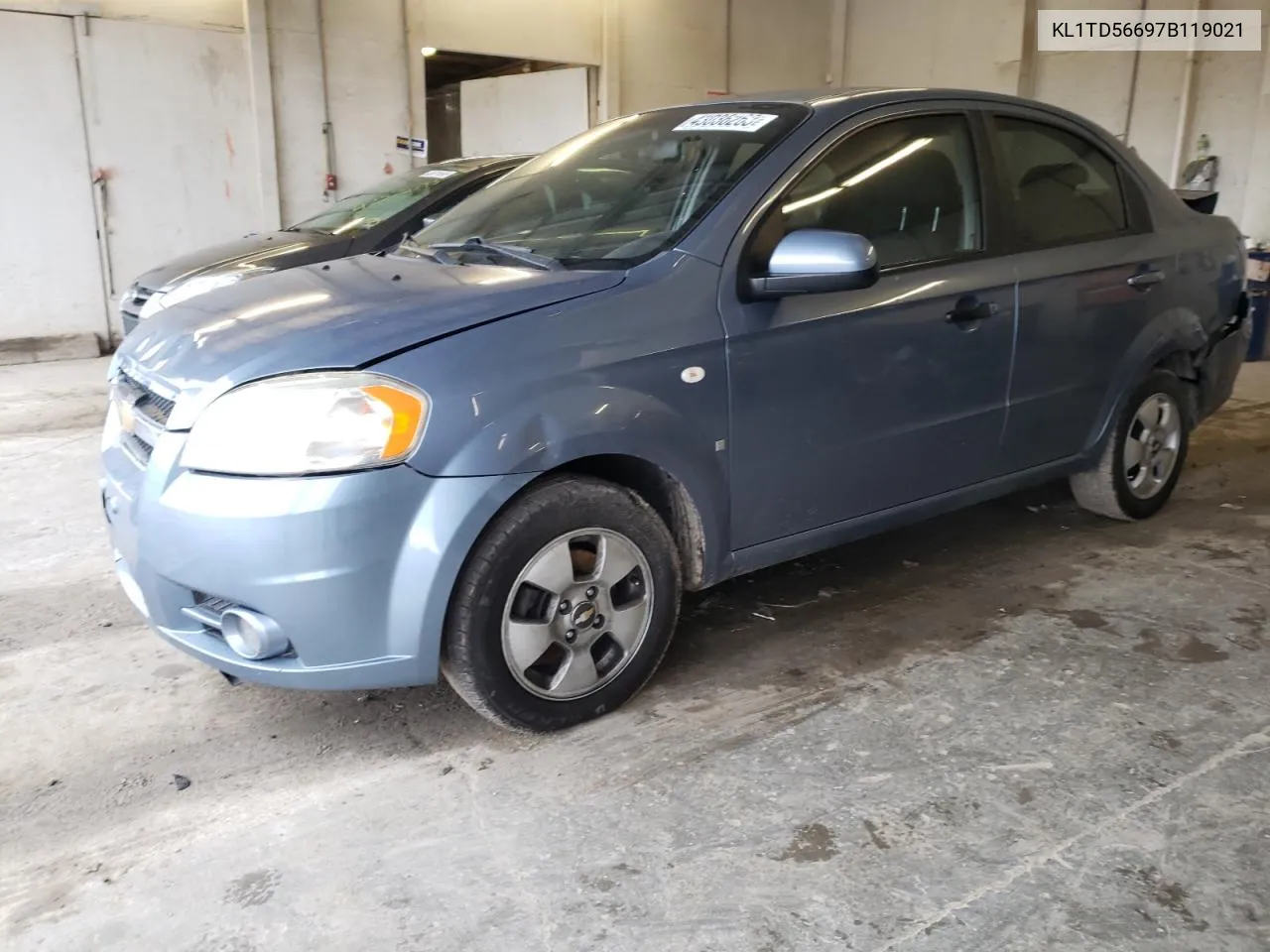 2007 Chevrolet Aveo Base VIN: KL1TD56697B119021 Lot: 67127784