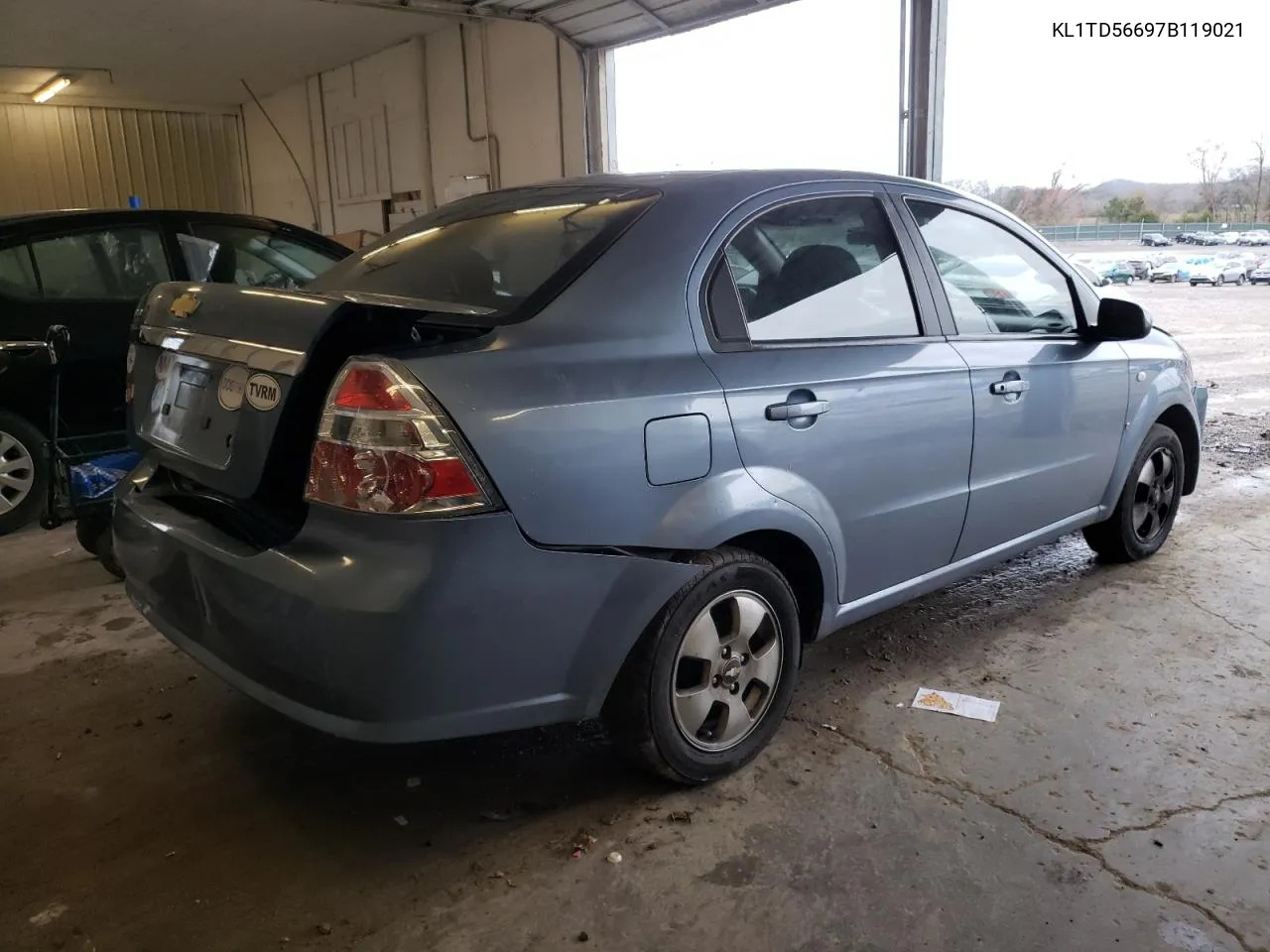 2007 Chevrolet Aveo Base VIN: KL1TD56697B119021 Lot: 67127784