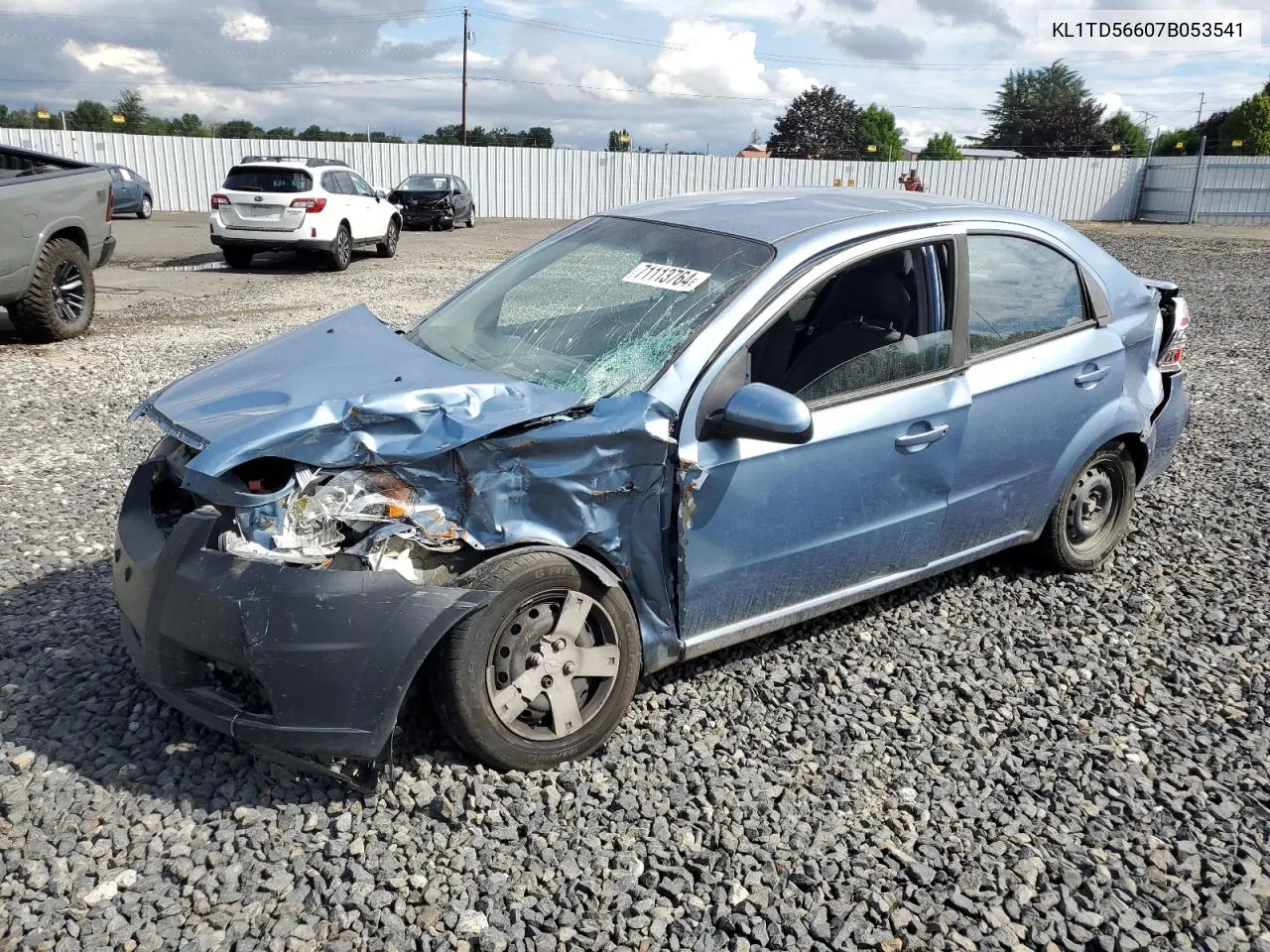 KL1TD56607B053541 2007 Chevrolet Aveo Base