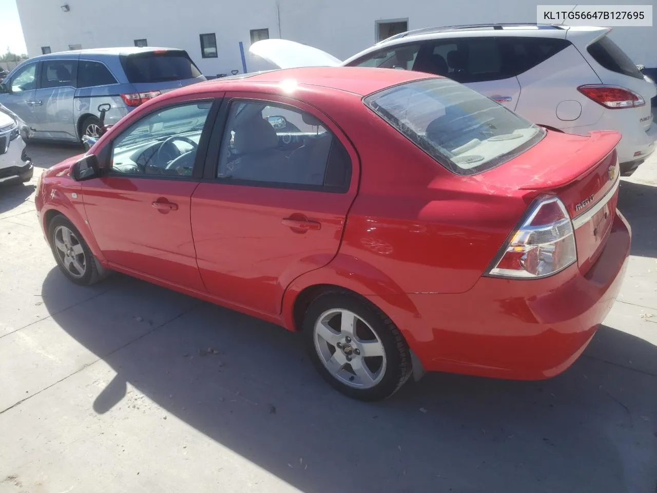 2007 Chevrolet Aveo Lt VIN: KL1TG56647B127695 Lot: 73596634