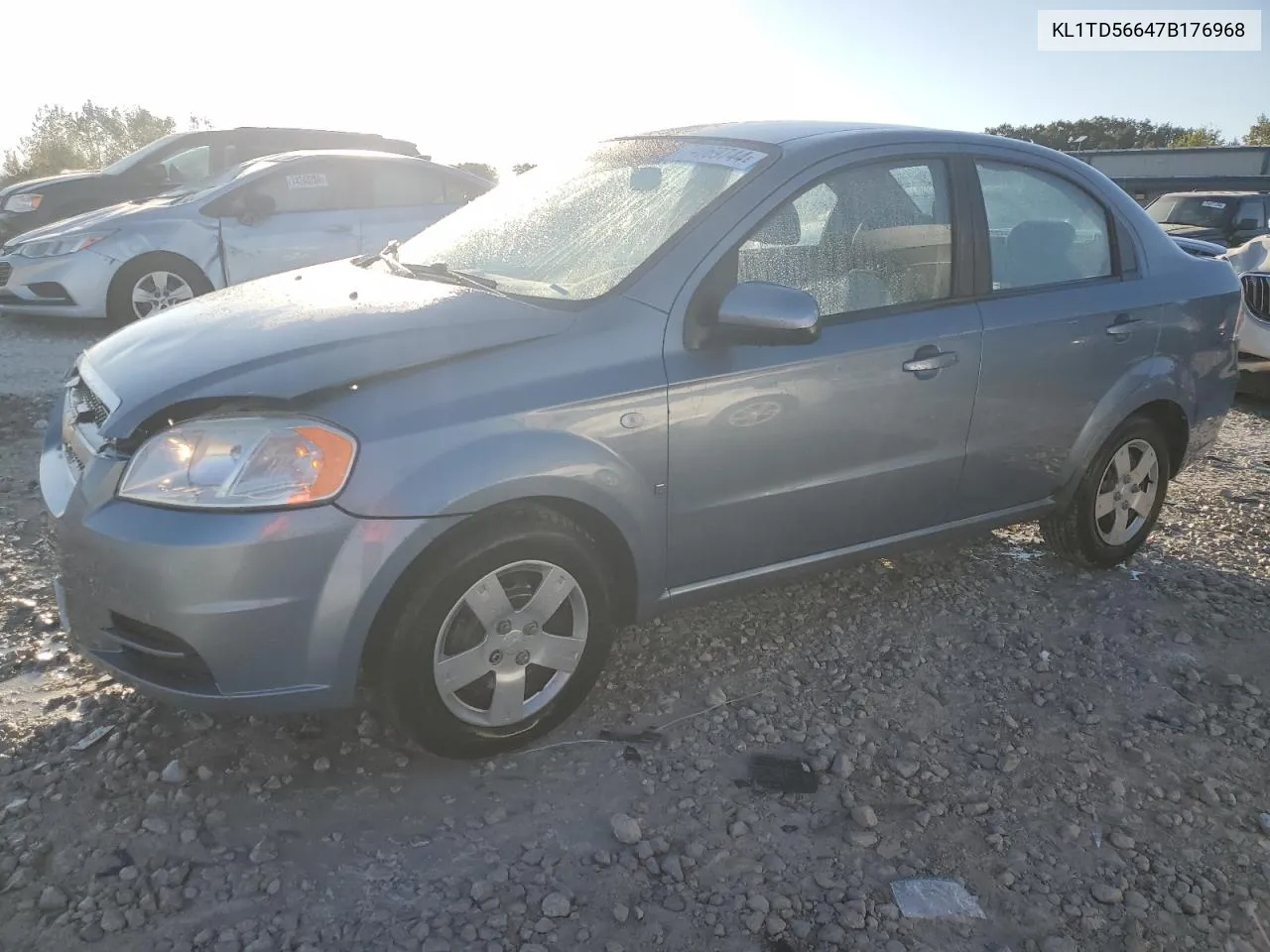 2007 Chevrolet Aveo Base VIN: KL1TD56647B176968 Lot: 74069744