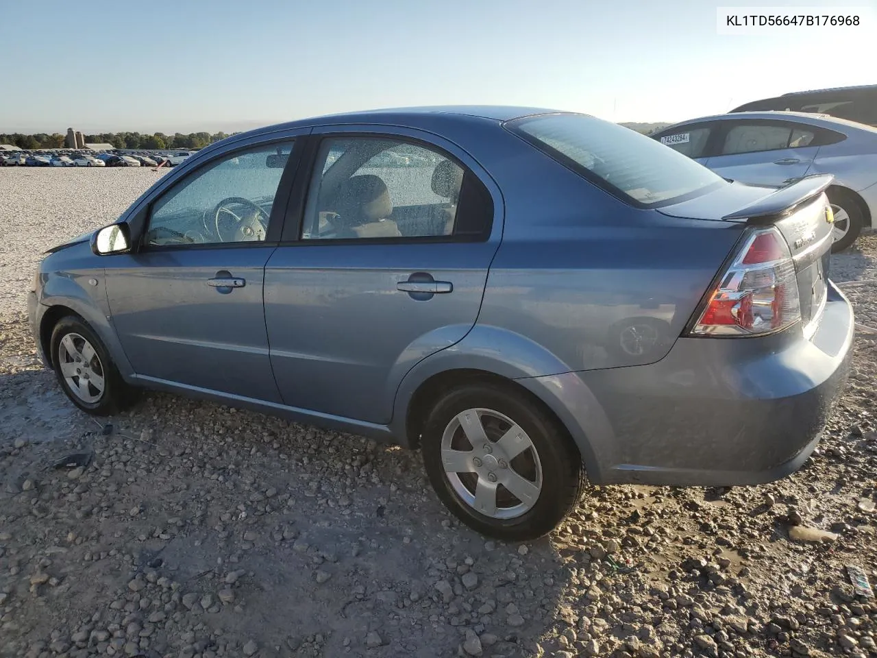 2007 Chevrolet Aveo Base VIN: KL1TD56647B176968 Lot: 74069744