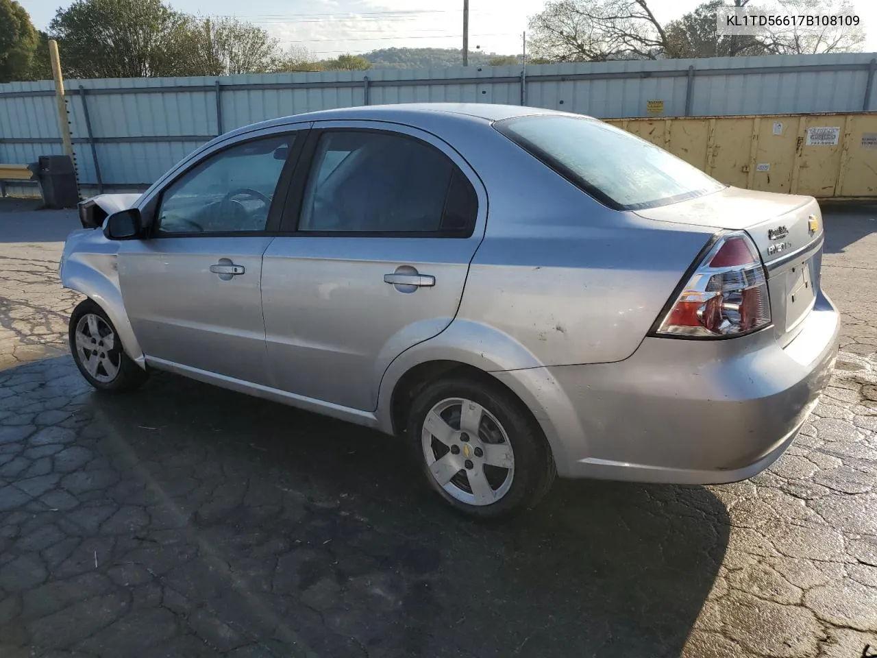 KL1TD56617B108109 2007 Chevrolet Aveo Base