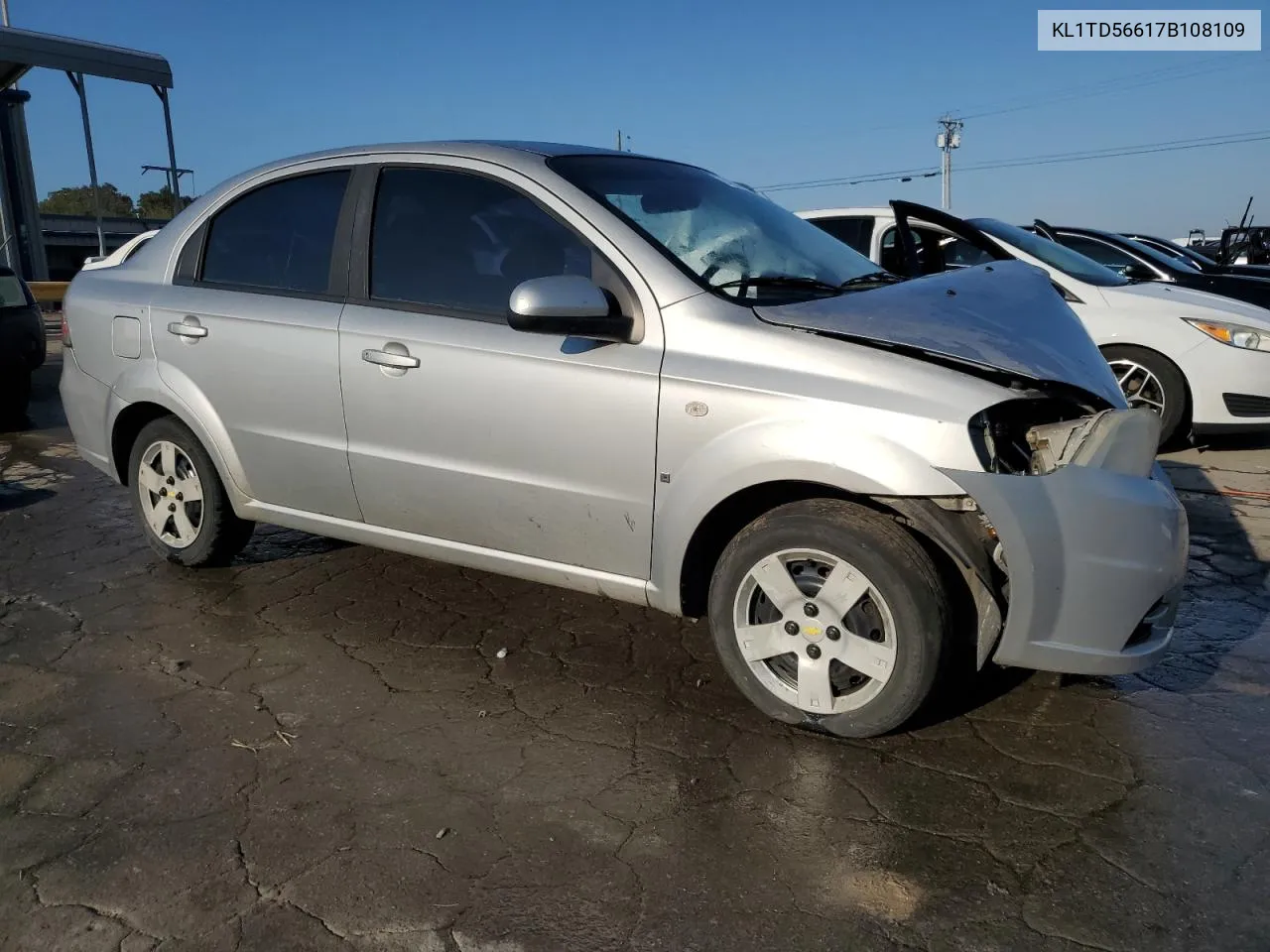 2007 Chevrolet Aveo Base VIN: KL1TD56617B108109 Lot: 74331194